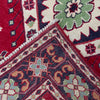 Kazak Rug Handmade Red Medallion 3x5 ft