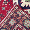 Kazak Rug Handmade Red Medallion 3x5 ft
