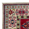 Kazak Rug Handmade Red Medallion 3x5 ft