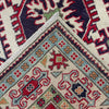 Kazak Rug Handmade Red Medallion 3x5 ft