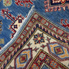 Kazak Rug Handmade Blue Medallion 3x5 ft