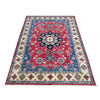 Kazak Rug Handmade Red Medallion 7x10 ft