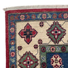 Kazak Rug Handmade Red Medallion 7x10 ft