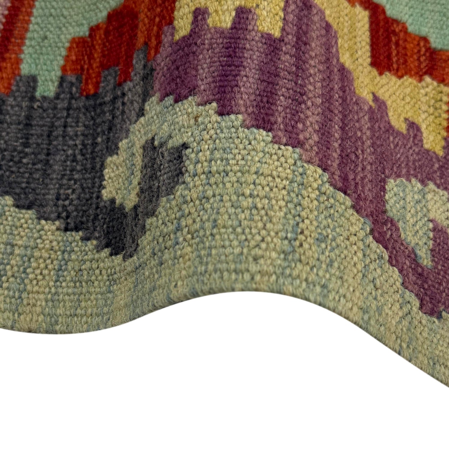 Handmade Multi Kilim Geometric 3x5 ft