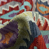 Handmade Multi Kilim Geometric 3x5 ft