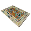 Handmade Multi Kilim Geometric 2x4 ft