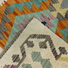 Handmade Multi Kilim Geometric 2x4 ft
