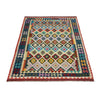 Handmade Multi Kilim Geometric 5x8 ft