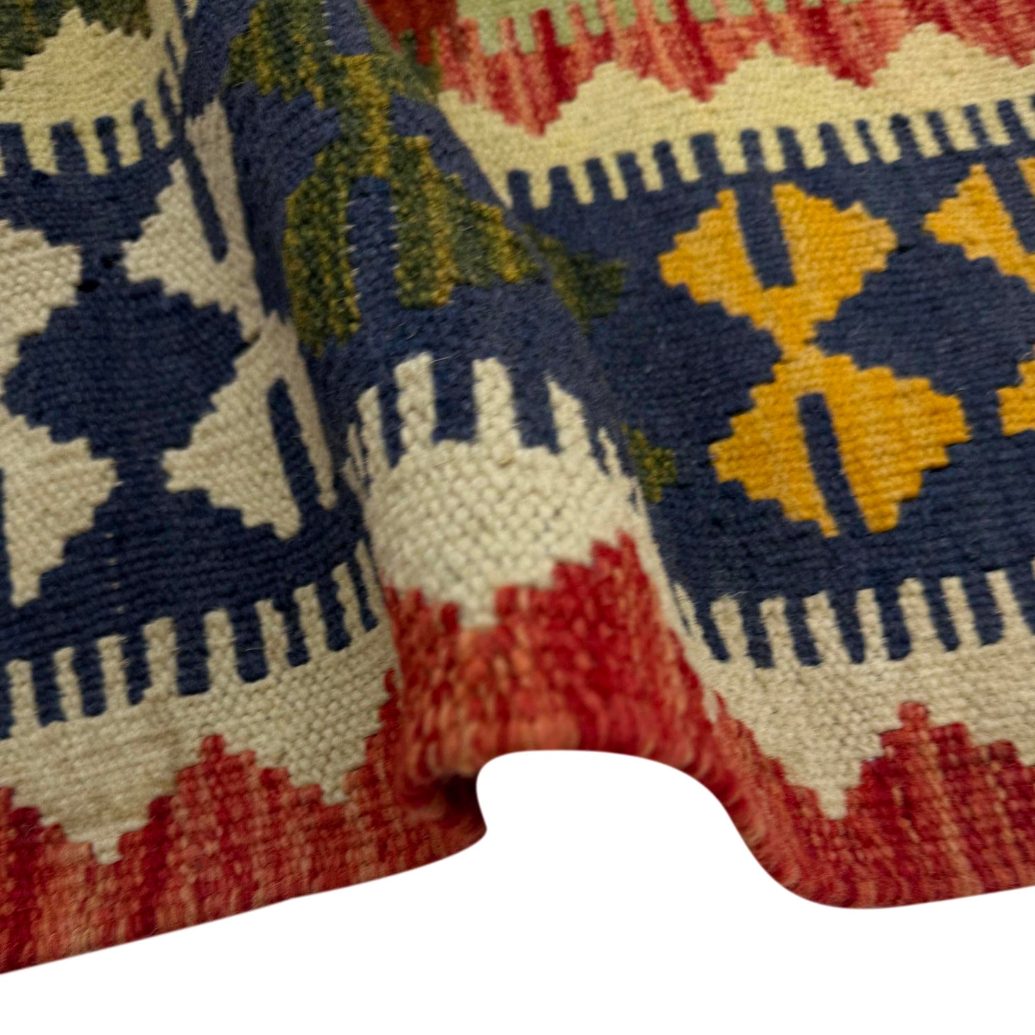 Handmade Multi Kilim Geometric 5x8 ft