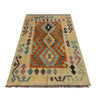 Handmade Multi Kilim Geometric 2x4 ft
