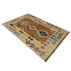 Handmade Multi Kilim Geometric 2x4 ft