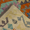 Handmade Multi Kilim Geometric 2x4 ft
