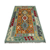 Handmade Multi Kilim Geometric 2x4 ft
