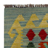 Handmade Multi Kilim Geometric 2x4 ft