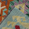 Handmade Multi Kilim Geometric 2x4 ft