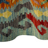 Handmade Multi Kilim Geometric 2x4 ft