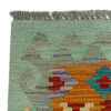 Handmade Multi Kilim Geometric 2x4 ft