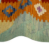 Handmade Multi Kilim Geometric 2x4 ft