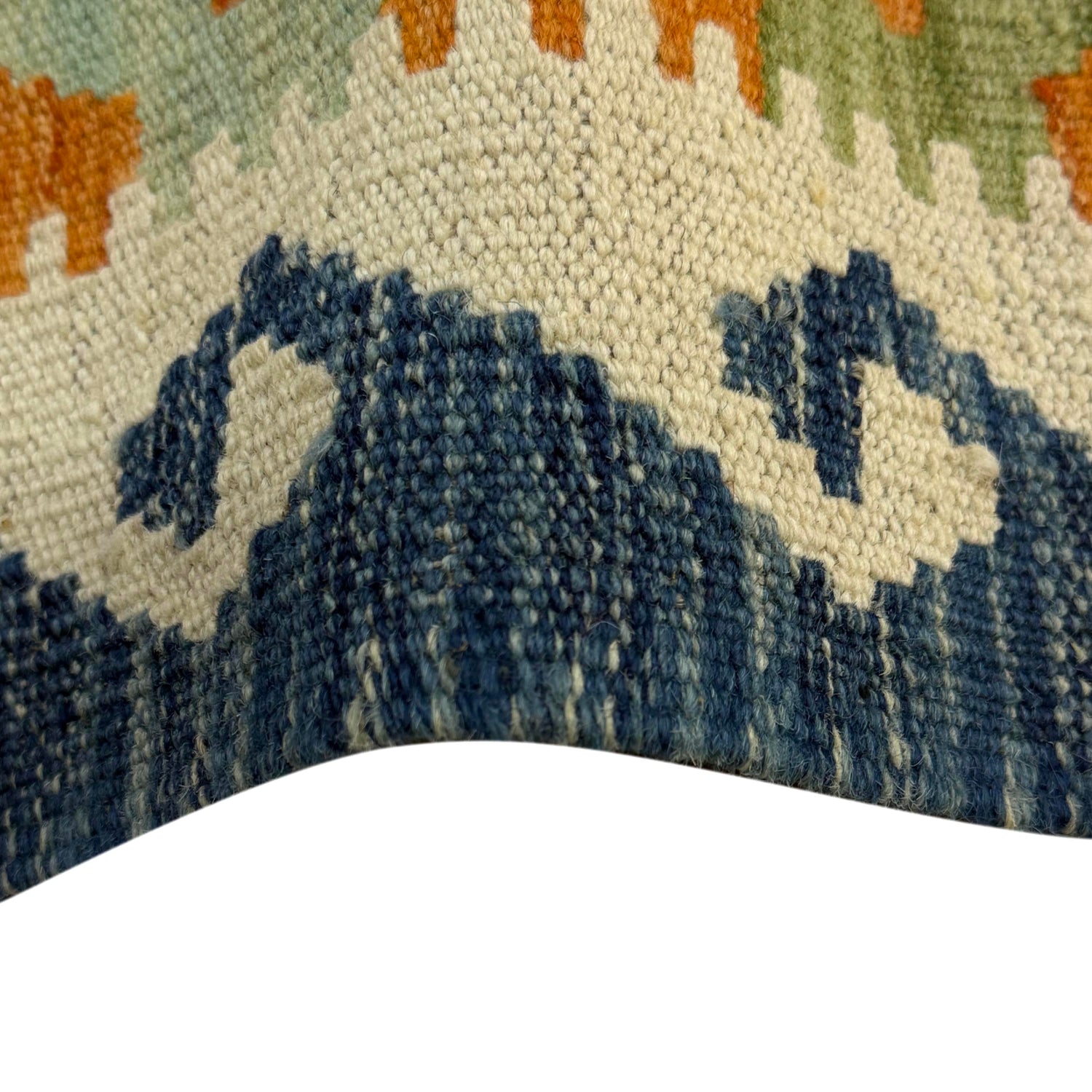 Handmade Multi Kilim Geometric 2x4 ft