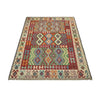 Handmade Multi Kilim Geometric 7x10 ft