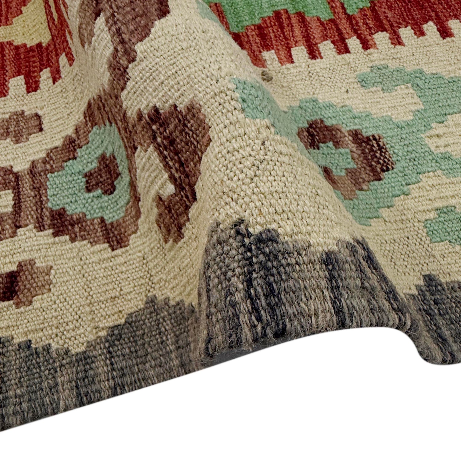 Handmade Multi Kilim Geometric 7x10 ft