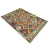 Handmade Multi Kilim Geometric 7x10 ft