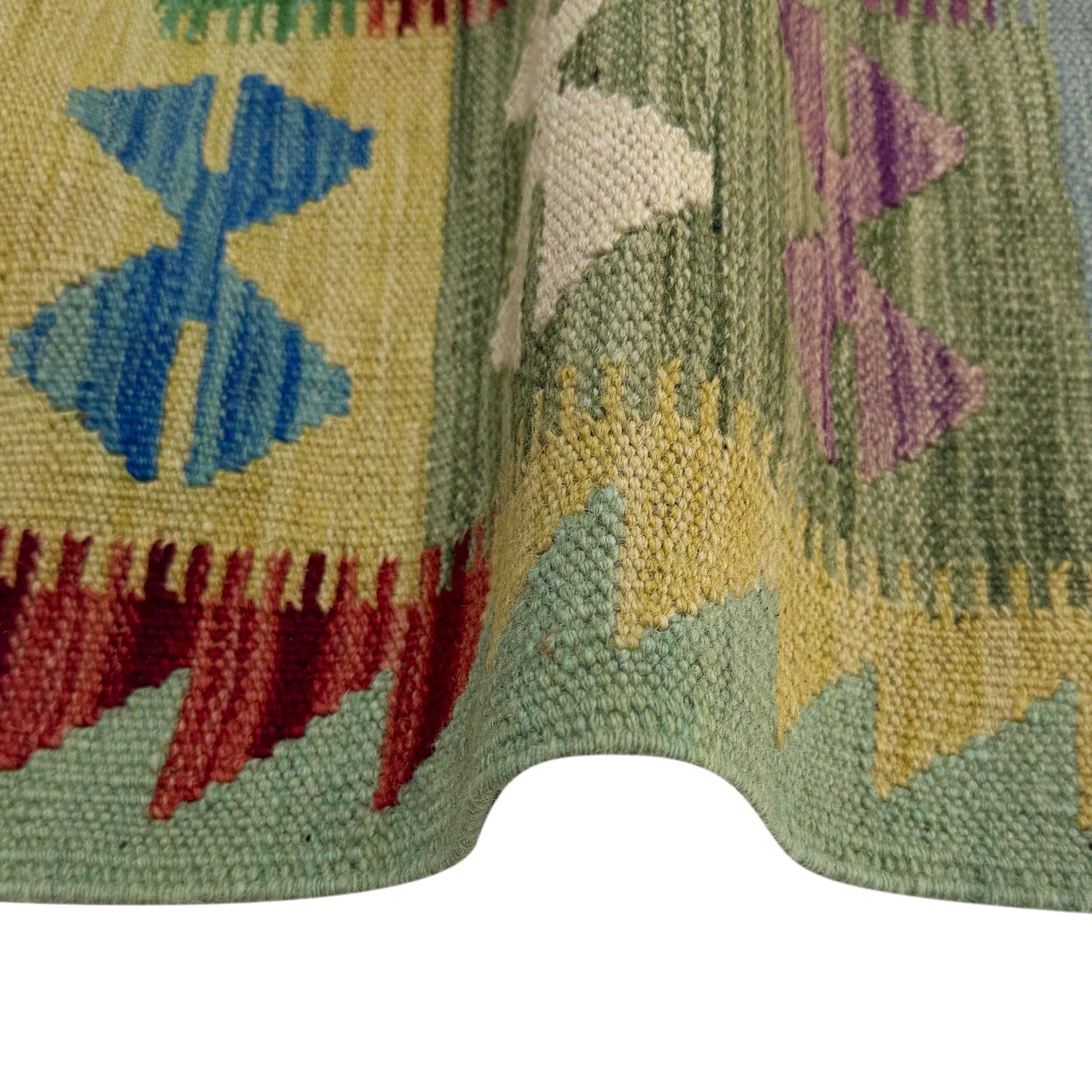 Handmade Multi Kilim Geometric 7x10 ft