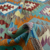 Handmade Multi Kilim Geometric 7x10 ft