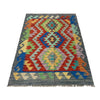 Handmade Multi Kilim Geometric 2x4 ft
