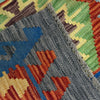 Handmade Multi Kilim Geometric 2x4 ft
