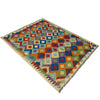 Handmade Multi Kilim Geometric 3x5 ft