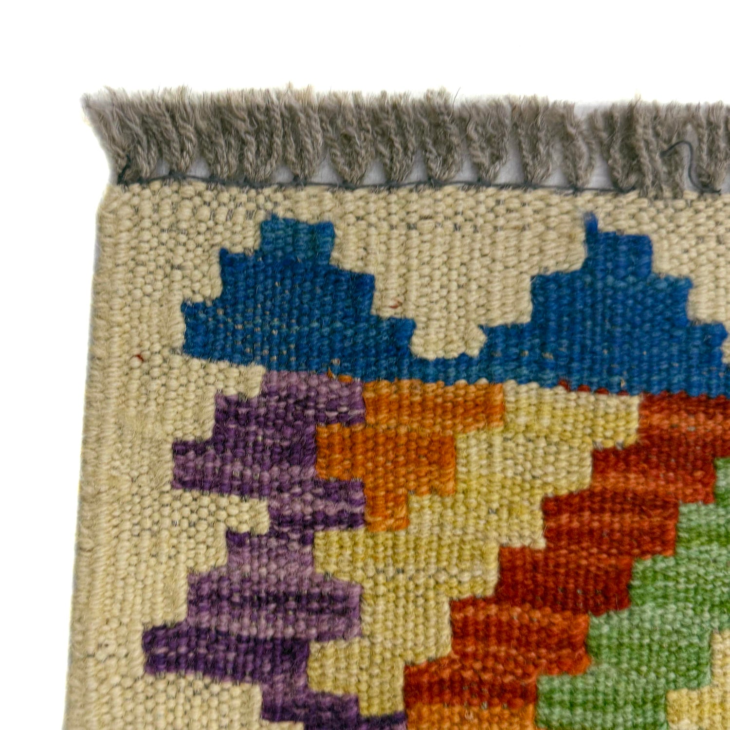 Handmade Multi Kilim Geometric 3x5 ft