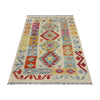 Handmade Multi Kilim Geometric 2x4 ft