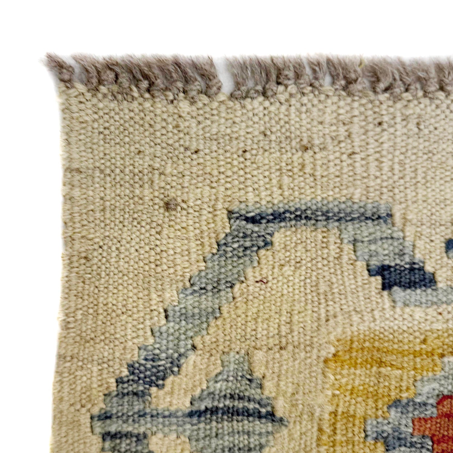Handmade Multi Kilim Geometric 2x4 ft