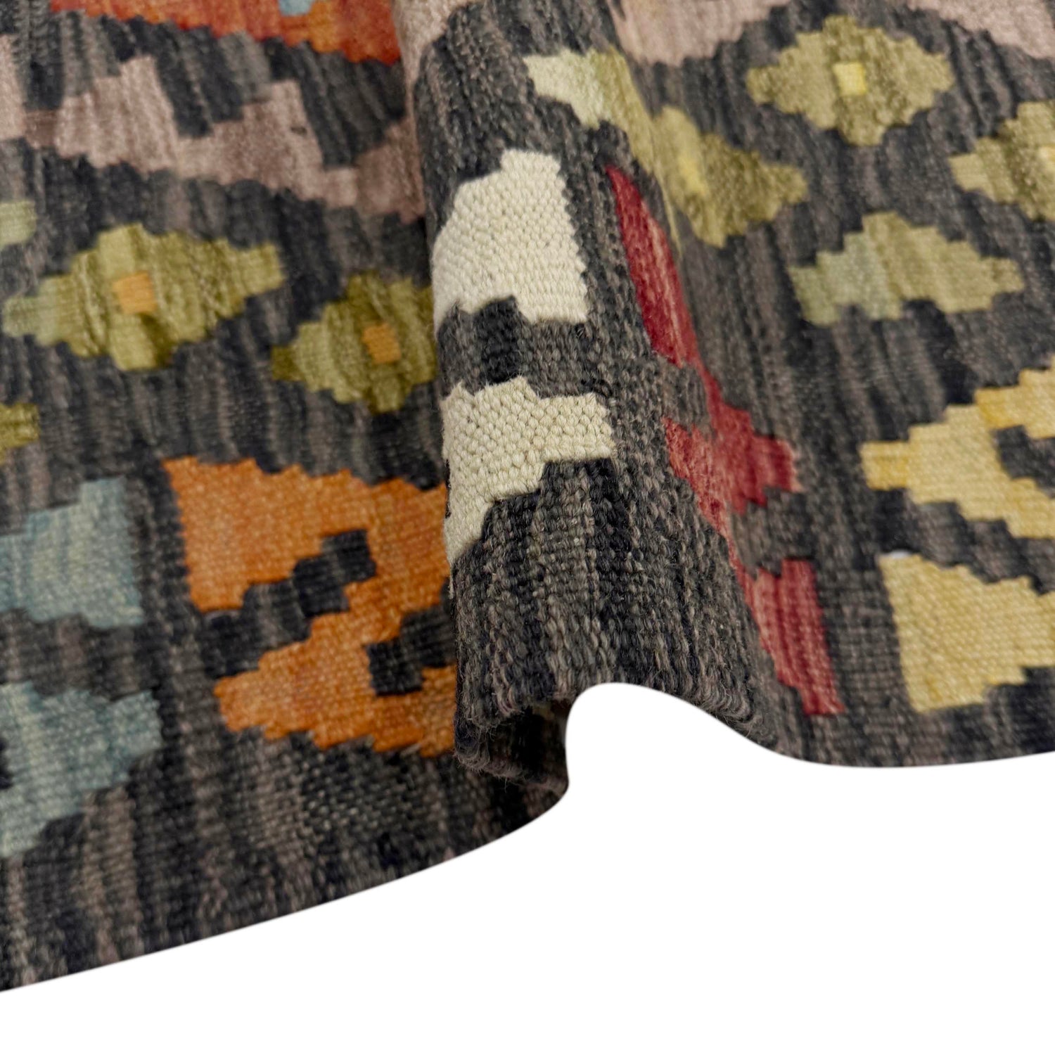 Handmade Multi Kilim Geometric 3x5 ft