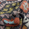 Handmade Multi Kilim Geometric 3x5 ft