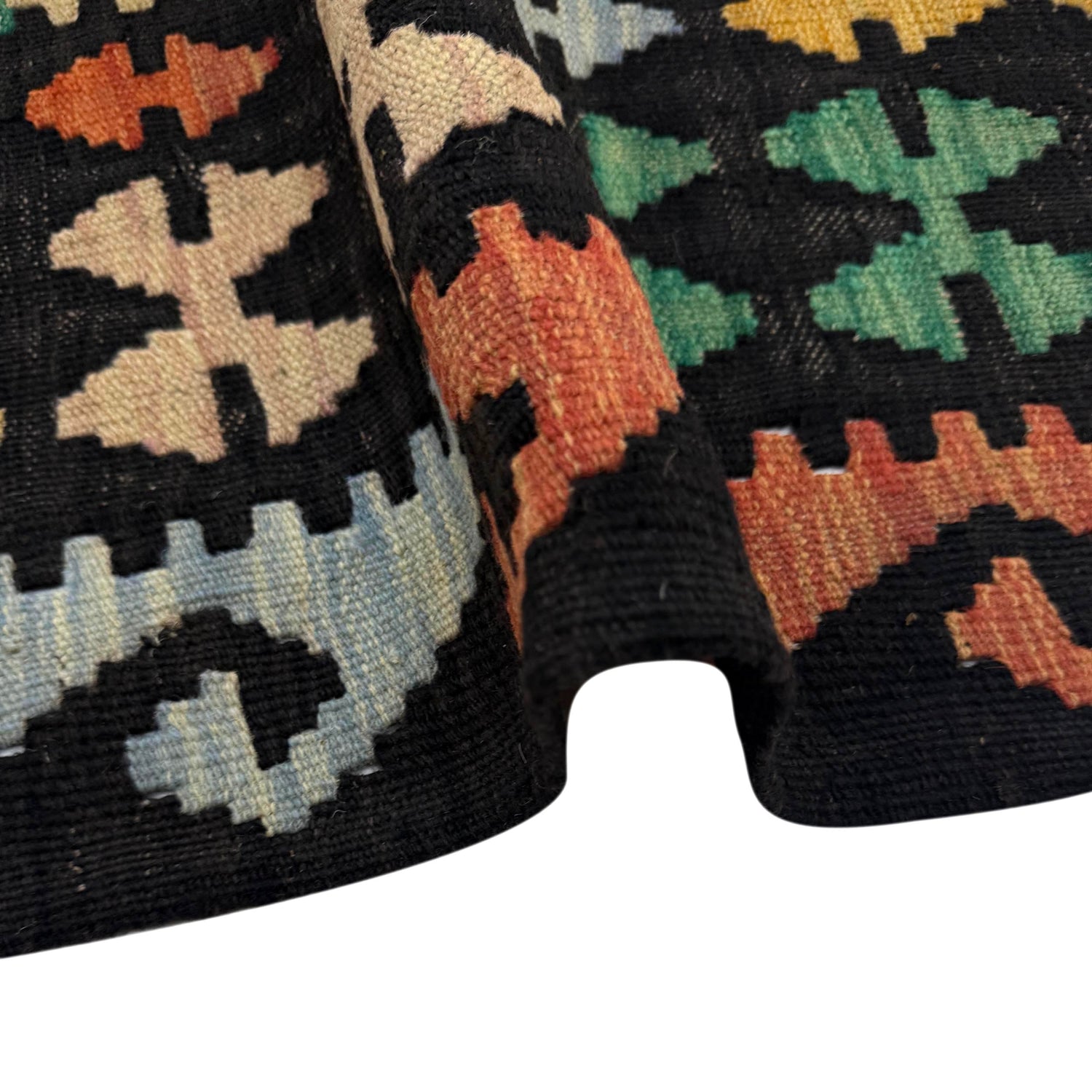 Handmade Multi Kilim Geometric 3x5 ft