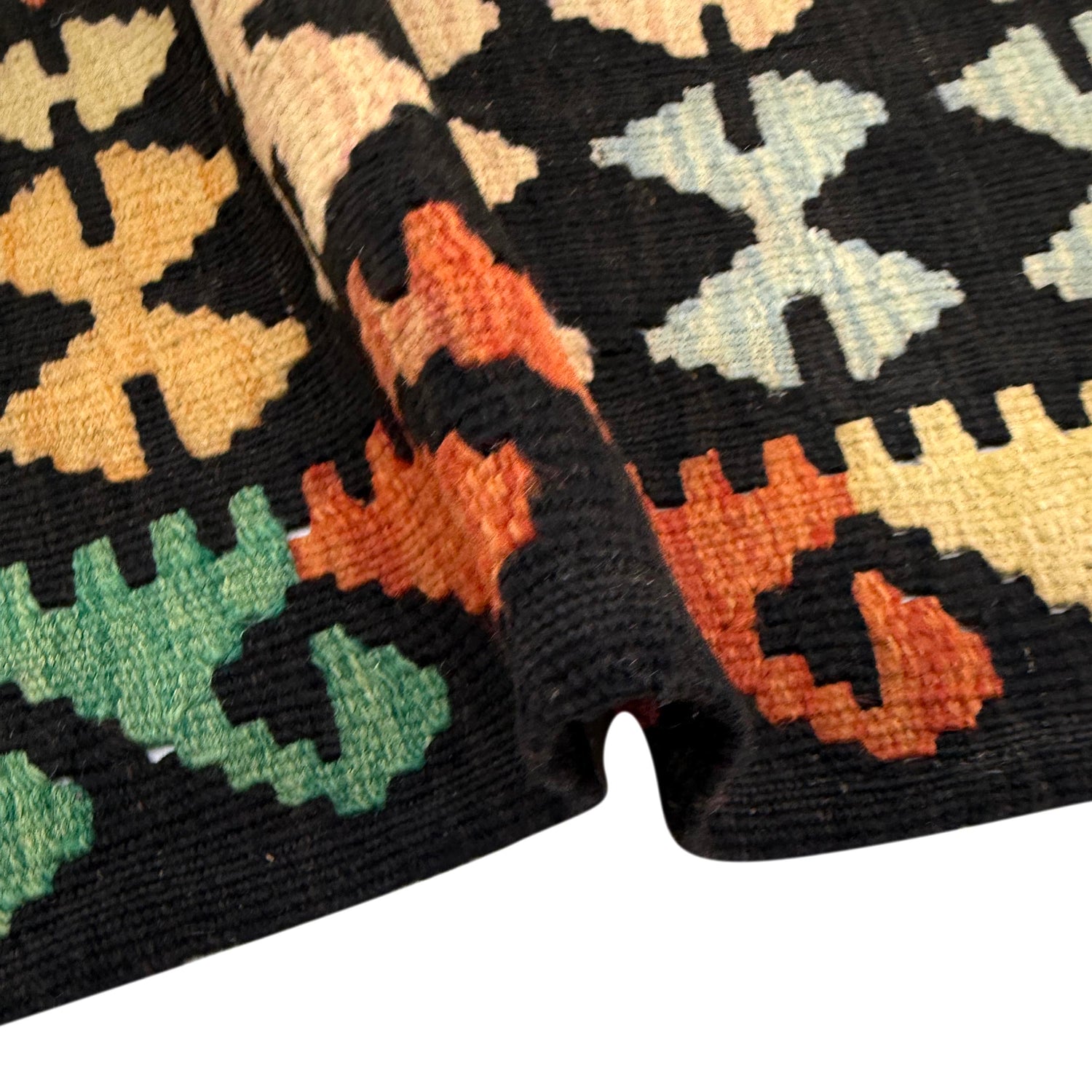 Handmade Multi Kilim Geometric 3x5 ft
