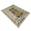Handmade Multi Kilim Geometric 2x4 ft