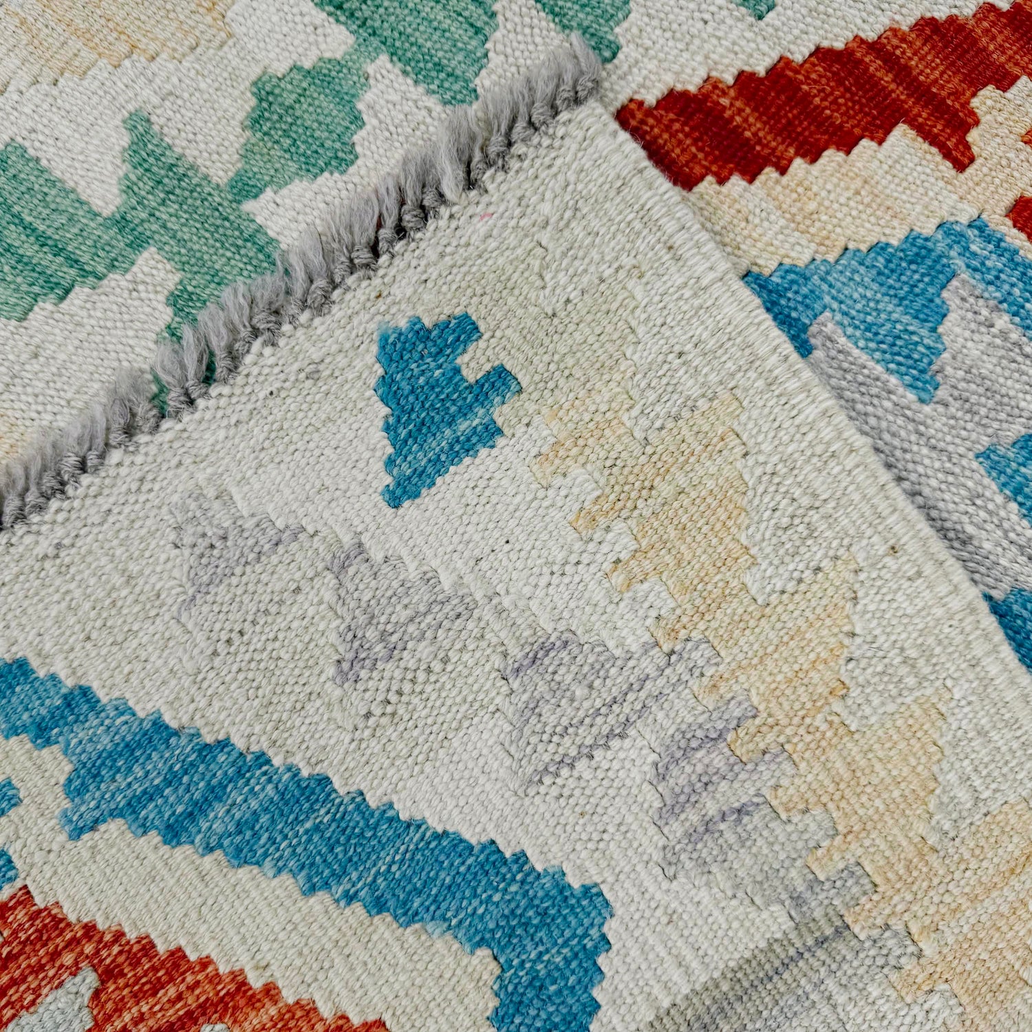 Handmade Multi Kilim Geometric 3x5 ft