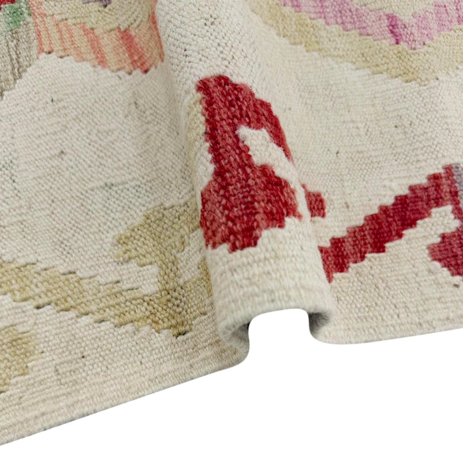 Handmade Multi Kilim Geometric 3x5 ft