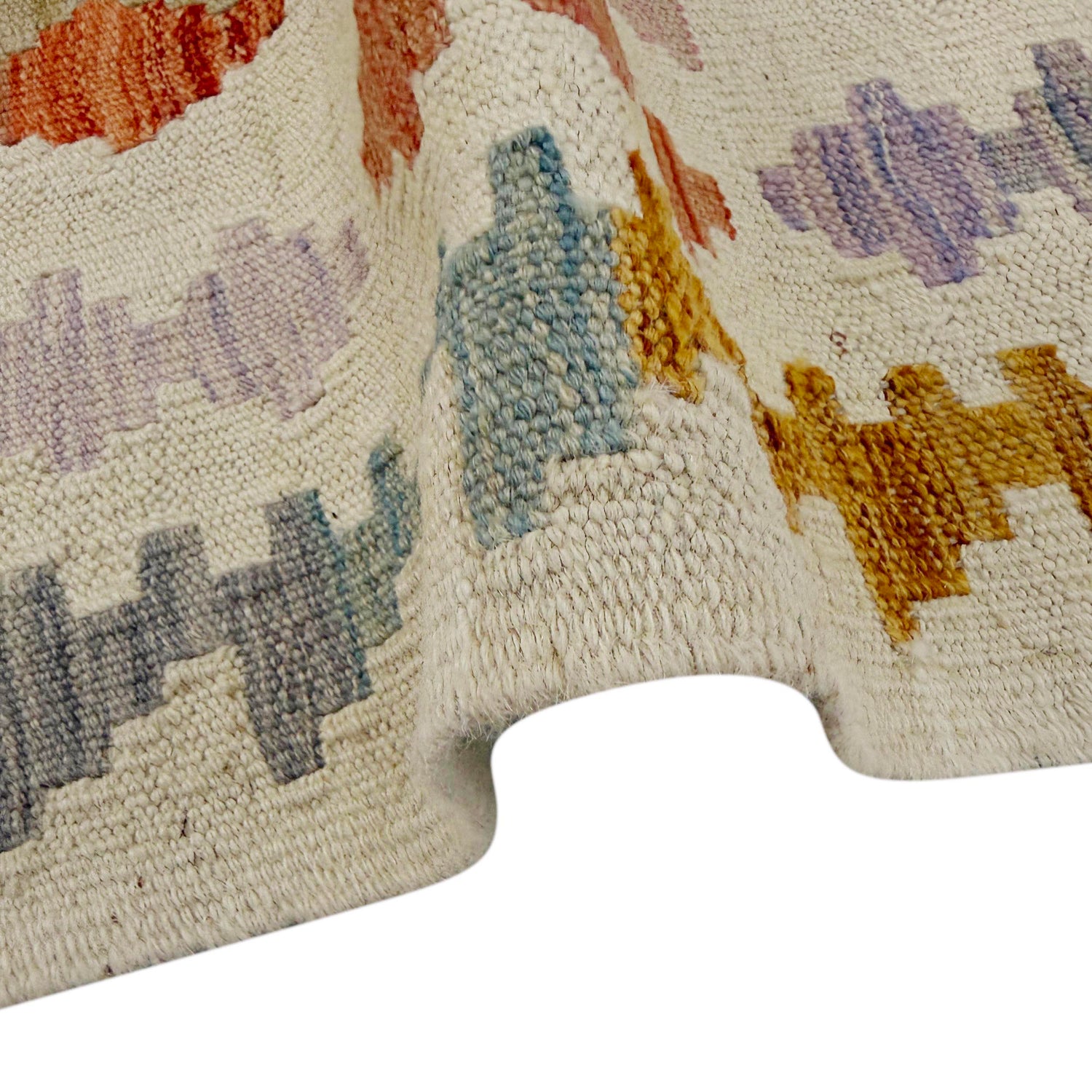 Handmade Multi Kilim Geometric 3x5 ft