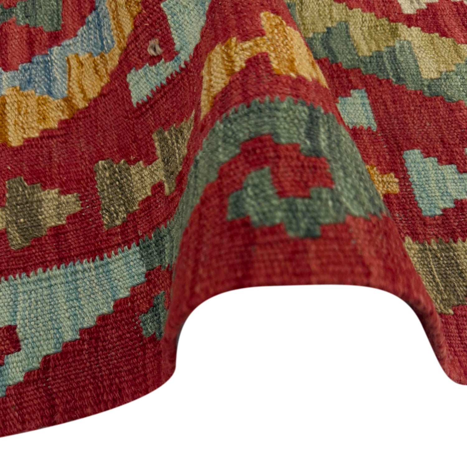 Handmade Multi Kilim Geometric 2x4 ft
