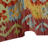 Handmade Multi Kilim Geometric 2x4 ft