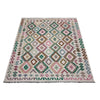Handmade Multi Kilim Geometric 5x8 ft