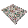 Handmade Multi Kilim Geometric 5x8 ft
