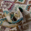 Handmade Multi Kilim Geometric 5x8 ft