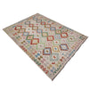 Handmade Multi Kilim Geometric 5x8 ft