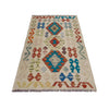 Handmade Multi Kilim Geometric 2x4 ft