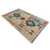 Handmade Multi Kilim Geometric 2x4 ft
